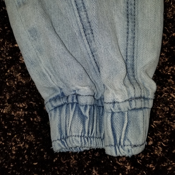 Hot Topic Jogger Jeans Jrs/Teen Sm Cargo Parachute Preppy 90s-y2k - Picture 8 of 8